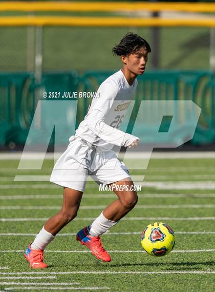 Thumbnail 3 in Brebeuf Jesuit Preparatory vs. Speedway (IHSAA 2A Regional Final) photogallery.