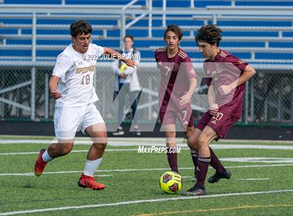 Thumbnail 1 in Brebeuf Jesuit Preparatory vs. Speedway (IHSAA 2A Regional Final) photogallery.