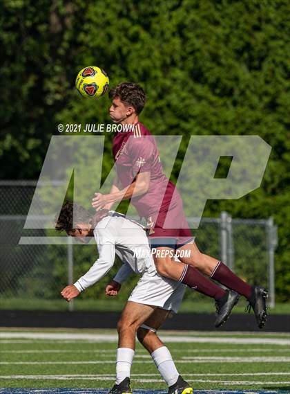 Thumbnail 3 in Brebeuf Jesuit Preparatory vs. Speedway (IHSAA 2A Regional Final) photogallery.