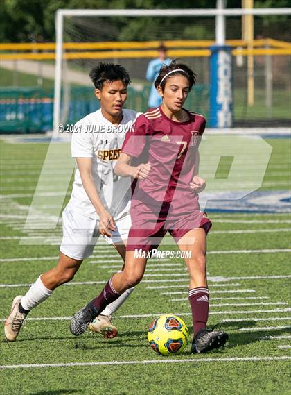 Thumbnail 1 in Brebeuf Jesuit Preparatory vs. Speedway (IHSAA 2A Regional Final) photogallery.