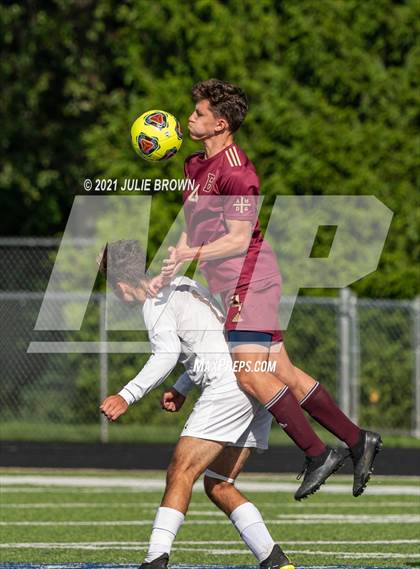 Thumbnail 2 in Brebeuf Jesuit Preparatory vs. Speedway (IHSAA 2A Regional Final) photogallery.