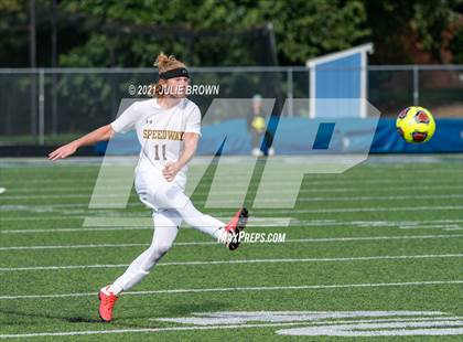 Thumbnail 1 in Brebeuf Jesuit Preparatory vs. Speedway (IHSAA 2A Regional Final) photogallery.