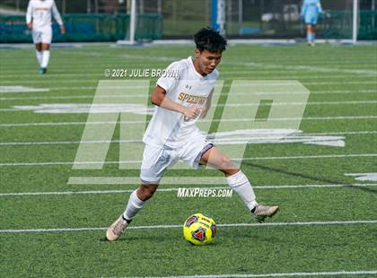 Thumbnail 3 in Brebeuf Jesuit Preparatory vs. Speedway (IHSAA 2A Regional Final) photogallery.
