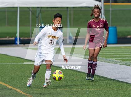 Thumbnail 2 in Brebeuf Jesuit Preparatory vs. Speedway (IHSAA 2A Regional Final) photogallery.