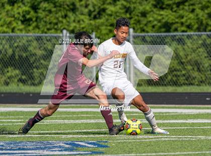 Thumbnail 3 in Brebeuf Jesuit Preparatory vs. Speedway (IHSAA 2A Regional Final) photogallery.