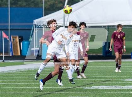 Thumbnail 3 in Brebeuf Jesuit Preparatory vs. Speedway (IHSAA 2A Regional Final) photogallery.