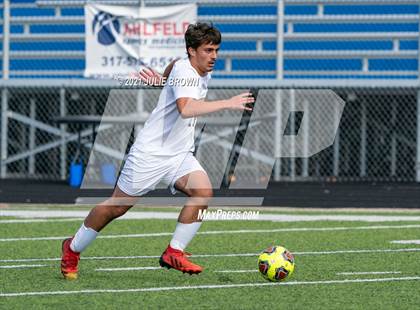 Thumbnail 3 in Brebeuf Jesuit Preparatory vs. Speedway (IHSAA 2A Regional Final) photogallery.