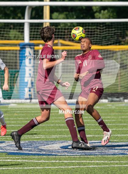 Thumbnail 2 in Brebeuf Jesuit Preparatory vs. Speedway (IHSAA 2A Regional Final) photogallery.
