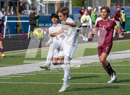 Thumbnail 1 in Brebeuf Jesuit Preparatory vs. Speedway (IHSAA 2A Regional Final) photogallery.