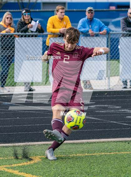 Thumbnail 3 in Brebeuf Jesuit Preparatory vs. Speedway (IHSAA 2A Regional Final) photogallery.