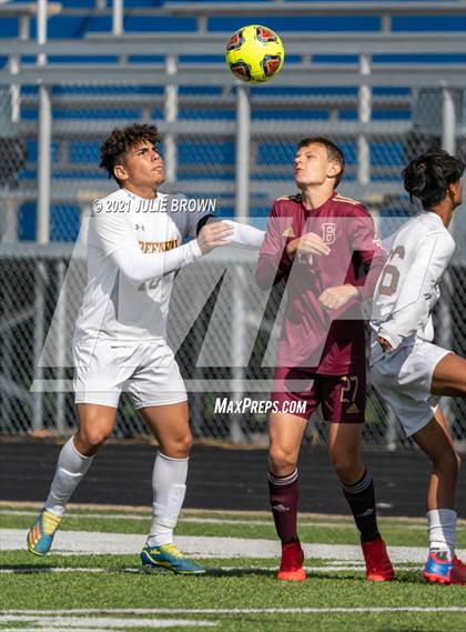 Thumbnail 1 in Brebeuf Jesuit Preparatory vs. Speedway (IHSAA 2A Regional Final) photogallery.