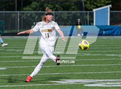 Thumbnail 3 in Brebeuf Jesuit Preparatory vs. Speedway (IHSAA 2A Regional Final) photogallery.