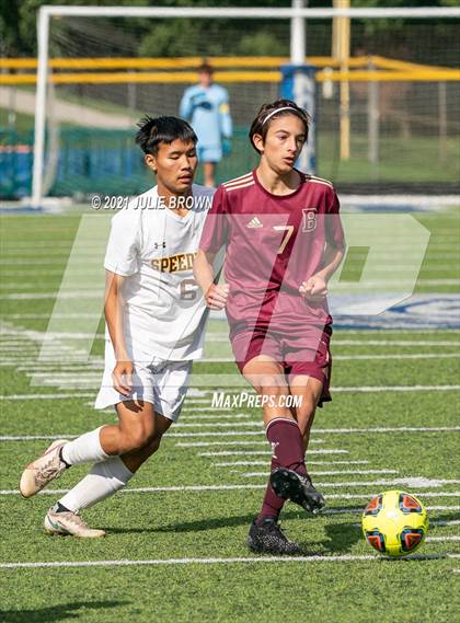 Thumbnail 3 in Brebeuf Jesuit Preparatory vs. Speedway (IHSAA 2A Regional Final) photogallery.