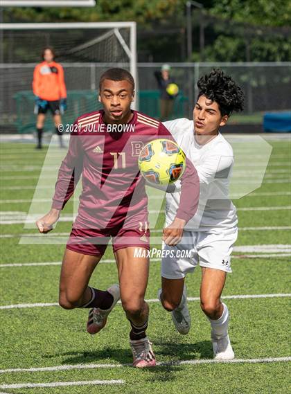 Thumbnail 3 in Brebeuf Jesuit Preparatory vs. Speedway (IHSAA 2A Regional Final) photogallery.