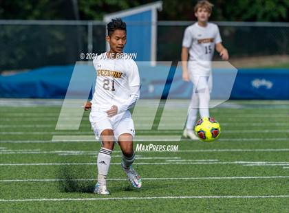 Thumbnail 3 in Brebeuf Jesuit Preparatory vs. Speedway (IHSAA 2A Regional Final) photogallery.