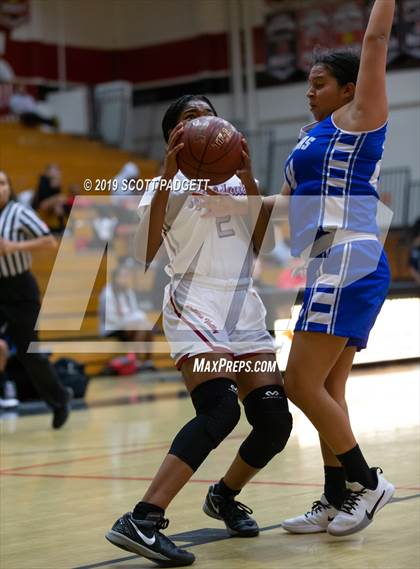 Thumbnail 3 in Paloma Valley vs. Beaumont (Nighthawk Tip-Off Classic) photogallery.