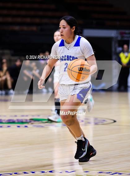 Thumbnail 1 in Foothill vs. Bishop Union (CIF CS Basketball Championships D VI) photogallery.