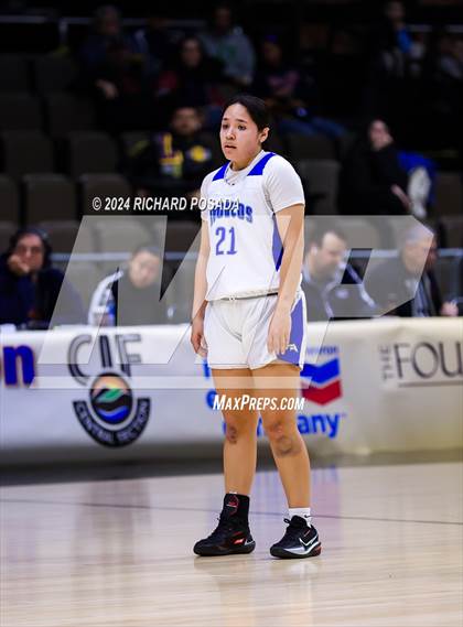 Thumbnail 3 in Foothill vs. Bishop Union (CIF CS Basketball Championships D VI) photogallery.