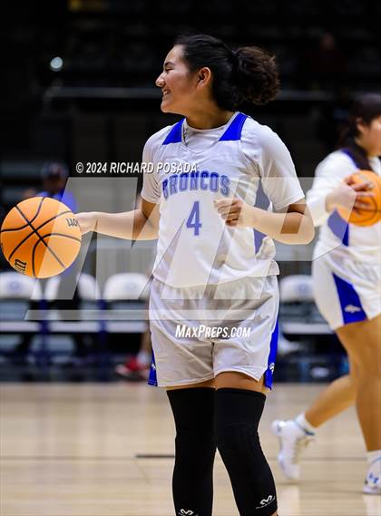 Thumbnail 3 in Foothill vs. Bishop Union (CIF CS Basketball Championships D VI) photogallery.