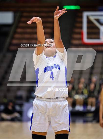 Thumbnail 1 in Foothill vs. Bishop Union (CIF CS Basketball Championships D VI) photogallery.