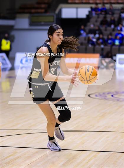 Thumbnail 2 in Foothill vs. Bishop Union (CIF CS Basketball Championships D VI) photogallery.
