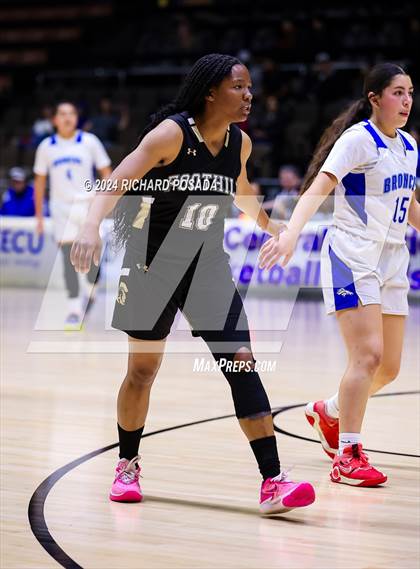 Thumbnail 3 in Foothill vs. Bishop Union (CIF CS Basketball Championships D VI) photogallery.