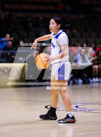 Thumbnail 3 in Foothill vs. Bishop Union (CIF CS Basketball Championships D VI) photogallery.