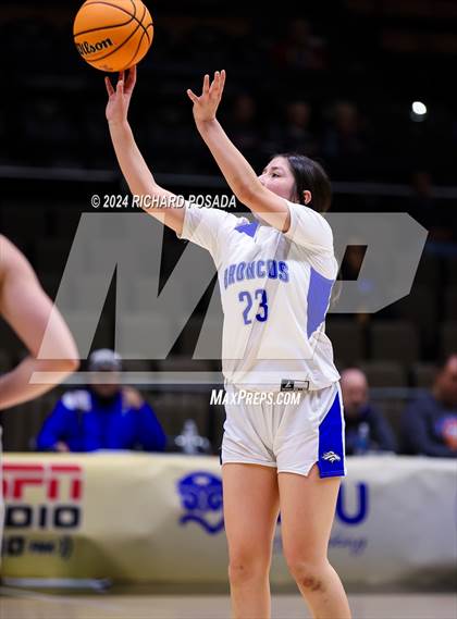 Thumbnail 2 in Foothill vs. Bishop Union (CIF CS Basketball Championships D VI) photogallery.