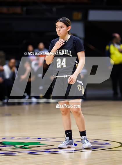 Thumbnail 2 in Foothill vs. Bishop Union (CIF CS Basketball Championships D VI) photogallery.