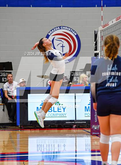 Thumbnail 2 in Brazos Christian vs Texas School for the Deaf photogallery.