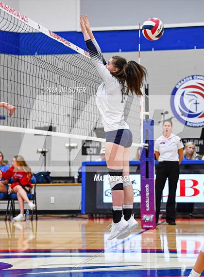 Thumbnail 2 in Brazos Christian vs Texas School for the Deaf photogallery.
