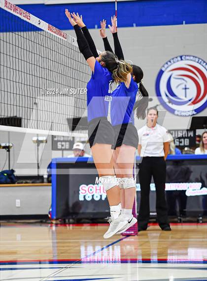 Thumbnail 2 in Brazos Christian vs Texas School for the Deaf photogallery.