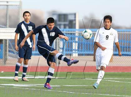 Thumbnail 2 in Wyatt [O. D.] vs Cleburne (EMSISD X-Town Shootout) photogallery.