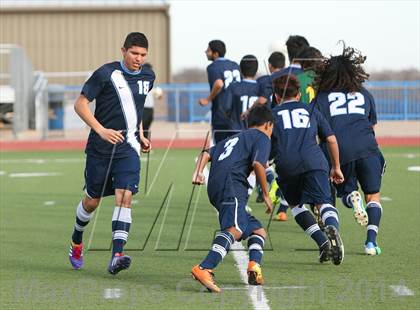 Thumbnail 2 in Wyatt [O. D.] vs Cleburne (EMSISD X-Town Shootout) photogallery.