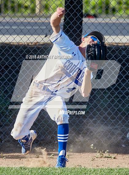 Thumbnail 3 in Capital Christian vs. Escalon (CIF SJS D4 Playoffs) photogallery.
