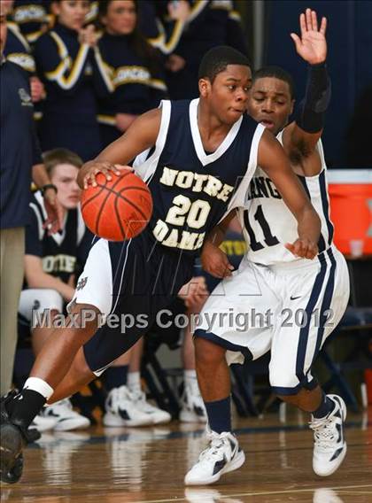 Thumbnail 2 in Notre Dame Catholic vs. Immaculate (SWC Finals) photogallery.