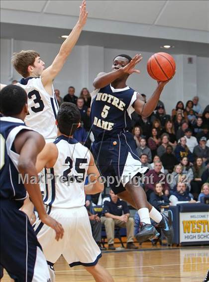 Thumbnail 2 in Notre Dame Catholic vs. Immaculate (SWC Finals) photogallery.