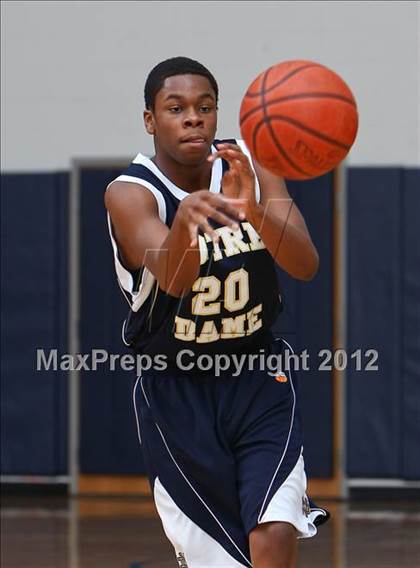 Thumbnail 2 in Notre Dame Catholic vs. Immaculate (SWC Finals) photogallery.