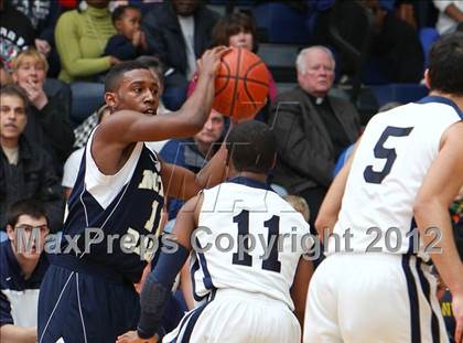 Thumbnail 2 in Notre Dame Catholic vs. Immaculate (SWC Finals) photogallery.