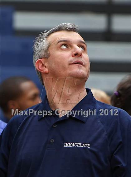 Thumbnail 2 in Notre Dame Catholic vs. Immaculate (SWC Finals) photogallery.