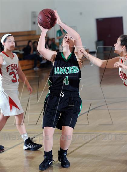 Thumbnail 2 in Flintridge Sacred Heart vs. Thousand Oaks  (La Canada Tournament) photogallery.