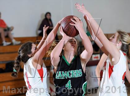 Thumbnail 3 in Flintridge Sacred Heart vs. Thousand Oaks  (La Canada Tournament) photogallery.