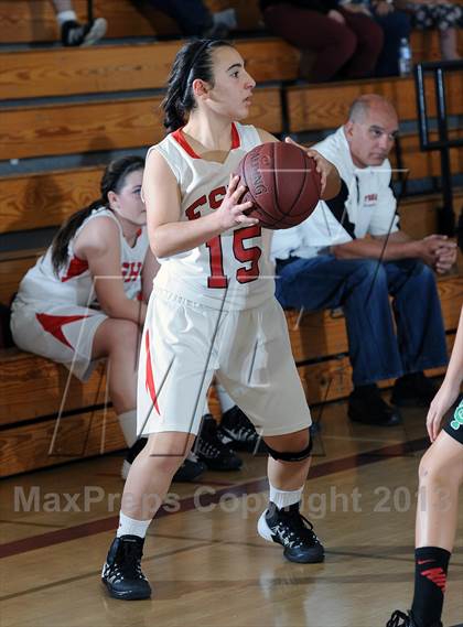 Thumbnail 2 in Flintridge Sacred Heart vs. Thousand Oaks  (La Canada Tournament) photogallery.