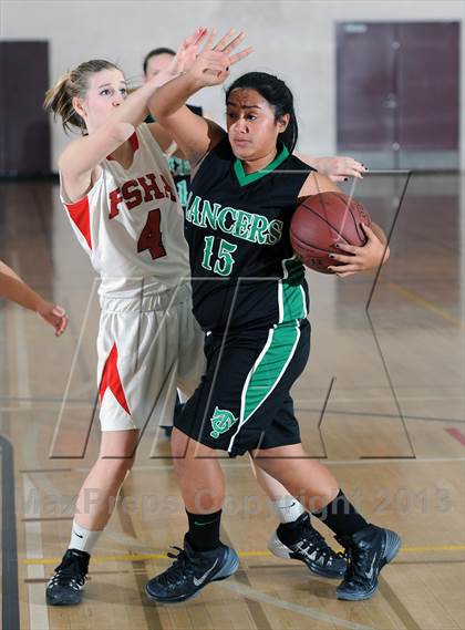 Thumbnail 1 in Flintridge Sacred Heart vs. Thousand Oaks  (La Canada Tournament) photogallery.