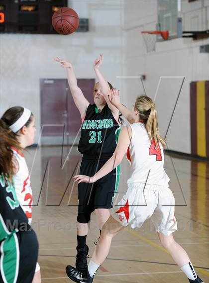 Thumbnail 1 in Flintridge Sacred Heart vs. Thousand Oaks  (La Canada Tournament) photogallery.