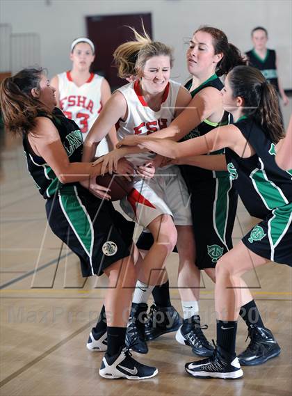 Thumbnail 3 in Flintridge Sacred Heart vs. Thousand Oaks  (La Canada Tournament) photogallery.