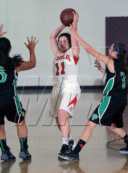 Thumbnail 3 in Flintridge Sacred Heart vs. Thousand Oaks  (La Canada Tournament) photogallery.