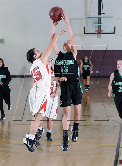 Thumbnail 1 in Flintridge Sacred Heart vs. Thousand Oaks  (La Canada Tournament) photogallery.
