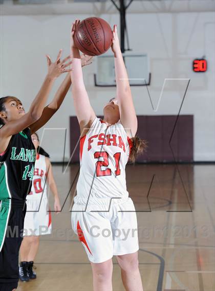 Thumbnail 2 in Flintridge Sacred Heart vs. Thousand Oaks  (La Canada Tournament) photogallery.
