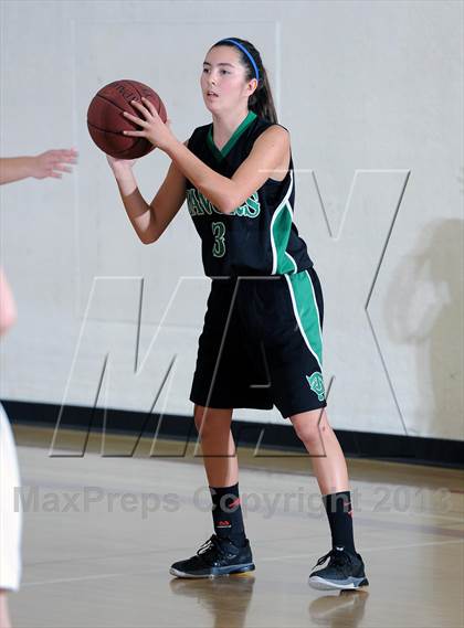 Thumbnail 1 in Flintridge Sacred Heart vs. Thousand Oaks  (La Canada Tournament) photogallery.